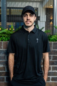 BeCloseGolf Golf Polo - Black