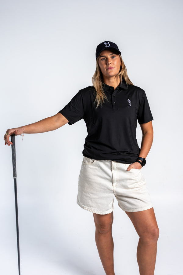 BeCloseGolf Golf Polo - Black
