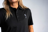 BeCloseGolf Golf Polo - Black