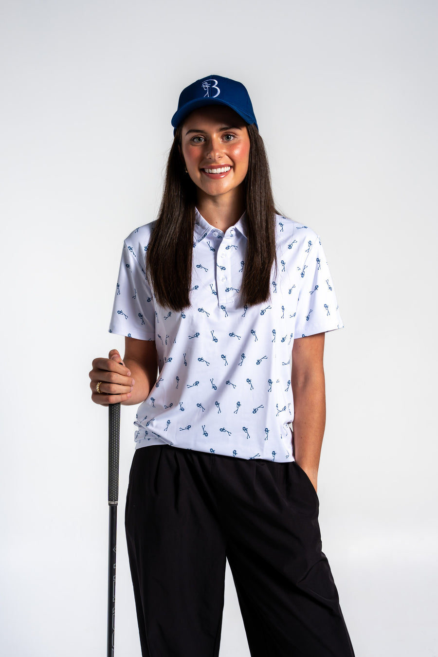 BeCloseGolf Golf Polo - White