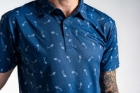 BeCloseGolf Golf Polo - Navy
