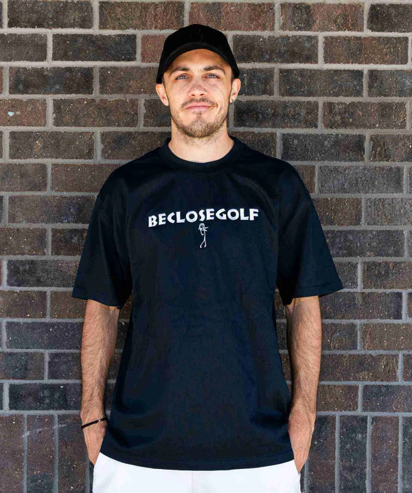 BeCloseGolf Unisex tee - Navy