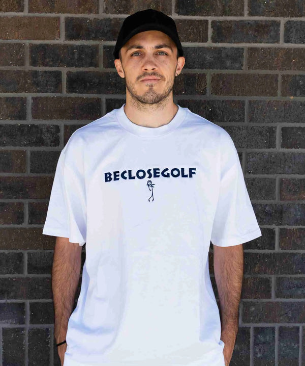 BeCloseGolf Unisex tee - White